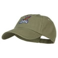 thumbnail image 2 of Kayaking Patched Low Pet Spun Cap - Olive OSFM, 2 of 5