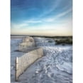 thumbnail image 2 of Sand Fence Poster Print by Joseph Rowland, 2 of 2