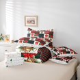 thumbnail image 6 of Manfei Cute Ball 7-Piece King Bedding,Christmas Winter Festive King Bed in a Bag,Xmas Reversible, 6 of 7