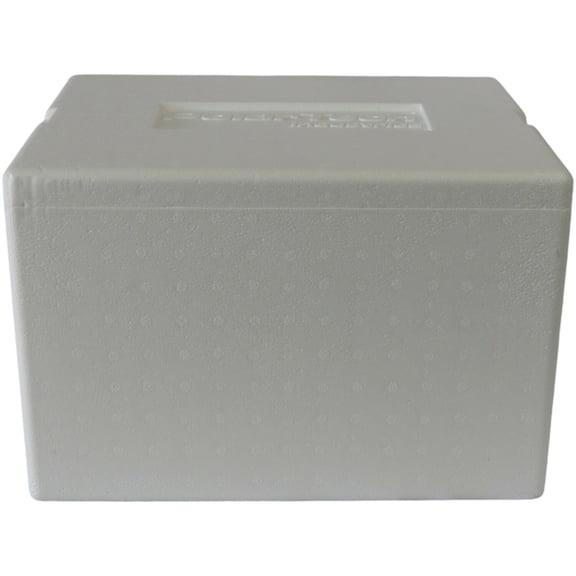 Polar Tech 205C Thermo Chill Insulated Carton with Foam Shipper, Small, 6" Length x 5" Width x 6-1/2" Depth (Case of 2)