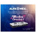 thumbnail image 2 of Alfamex Parrilla de Gas LP de 2 Quemadores - Cubierta Acero Inoxidable 47x27 cm - Parrilla de Sobreponer Compacta, Duradera y Fácil de Limpiar - Ideal para Cocinas Pequeñas (Acer, 2 of 8
