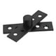 thumbnail image 1 of Hidden Door Hardware Pivot Hinge Circular Shaft Top and Bottom Positioning for Cabinet Black 7.50x2.10x1.80cm 1Pack, 1 of 5