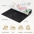 thumbnail image 6 of Area Rugs 4'x6'. Birds Flowers Carpet Runner Indoor Outdoor Rugs Home Decor Aesthetic, Spring Wedding Love Heart Botanical Leaf Non Slip Mats Washable Accent Rug for Living Room Bedroom, 6 of 8