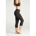 thumbnail image 5 of On the Go Women’s Capri Leggings (1 Pair, Black, Size 3X-5X), 5 of 5