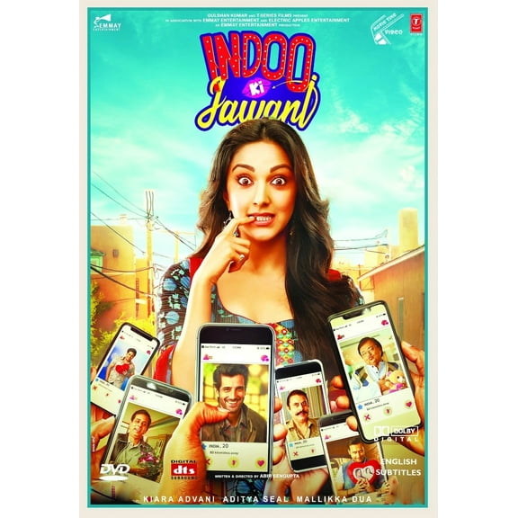 Indoo ki Jawani Hindi Movie - Film DVD -English Subtitles (NTSC - All Region)