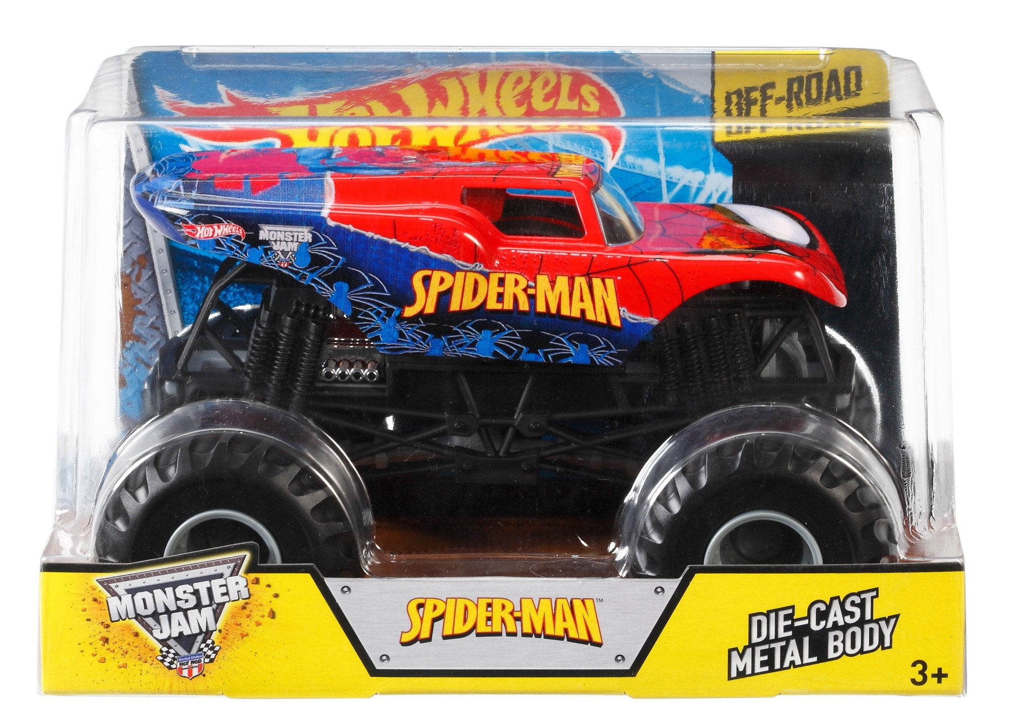 spiderman trucks for kids