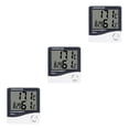 thumbnail image 1 of Matsuzay Mini termómetro digital Medidor de humedad Temperatura ambiente Interior LCD Despertador Higrómetro Type1 NO1, 1 of 6