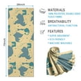thumbnail image 2 of Border Collie Hot Yoga Mat Towel Non Slip for Hot Yoga - Quick-Drying Yoga Mat Cover with 4 Corner Pockets with Travel Bag - Hot Yoga Towel Non Slip 74"x26", 2 of 6