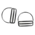 thumbnail image 1 of jinwen 2 Pieces / Pack Weight Belt Webbing Harness Keeper Stopper with Bent D, 1 of 6