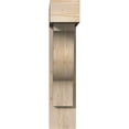 thumbnail image 2 of Ekena Millwork 7 1/2"W x 26"D x 34"H Funston Block Smooth Bracket w/ Offset Brace, Douglas Fir, 2 of 25