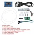 thumbnail image 5 of Kit de módulo de sensor de peso HX711, sensor de peso de celda de carga digital, módulo A/D, báscula de 5 kg, báscula Dis verde plata, verde plata, 5 of 5