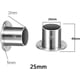 thumbnail image 5 of Soporte para barra de cortina de 4 piezas, soportes redondos para tubos de armario, colgador de cortina de acero inoxidable, soporte para riel de pared, soportes para postes de armario Sincero  Electrónica, 5 of 5