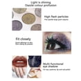 thumbnail image 4 of Paleta de sombras de ojos HUOGUO, purpurina, lentejuelas, impermeable, 18 colores, 4 of 5
