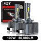 thumbnail image 1 of D1S D3S D2S D4S D5S D8S D1R D2R D3R D4R D5R D8R LED Bulb 100W 130W CANBUS Headlight 6500K 12V 24V, 1 of 1