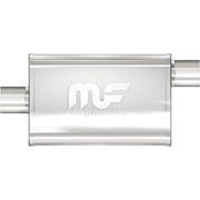 MagnaFlow Performance Muffler 11224: 2 Inlet/Outlet Universal Fit Stainless Steel