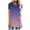 Purple, variant on Women's Clothing Dressy Tops Shirts for Women Trendy Y2k Tunic V Neck T Shirts for Women Women Summer Tshirt Shirts for Women Plus Size