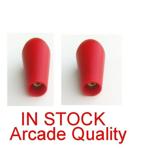 IN STOCK Red Bat Top Joystick Handles Top for Arcade1up Street Fighter   OTHERS