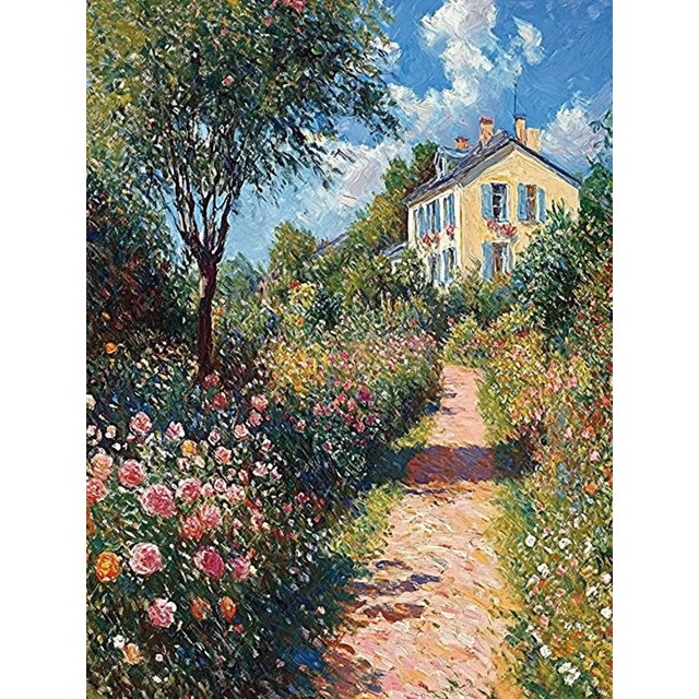 Qisvanset 12x16 Inch 2D Flat Framed Canvas Art, Vintage Butterfly Insect Floral Cottagecore Boho Nature Home Wall Art