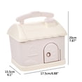 thumbnail image 2 of Cartoon House Piggy Bank with 3D Sticker DIY Storage Money Box for Kids Adults Savings Coins Banknotes Box Gift, 2 of 6