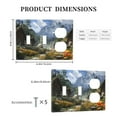 thumbnail image 3 of Game Capture Switch Cover Decorative Wall Plate 3-Gang 2-Toggle 1-Duplex Standard Size, 3 of 5