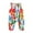 White, variant on Toddler Baby Girl Floral Sleeveless Bodysuit Romper Girls Colorful Cartoon Floral Cotton Baby Long Climb Neonatal Sleeveless Garment Children Pants Crawl Suit Clothes