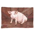 thumbnail image 1 of Pig At The Barn Door Moisture Wicking Fabric Standard Pillowcase, 1 of 1