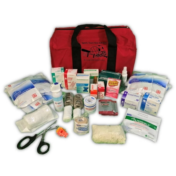 Sports Team First Aid Pack, 315-Pieces for Soccer, Baseball, Basketball, Football, Swimming, Lacrosse, Biking, Track and Field