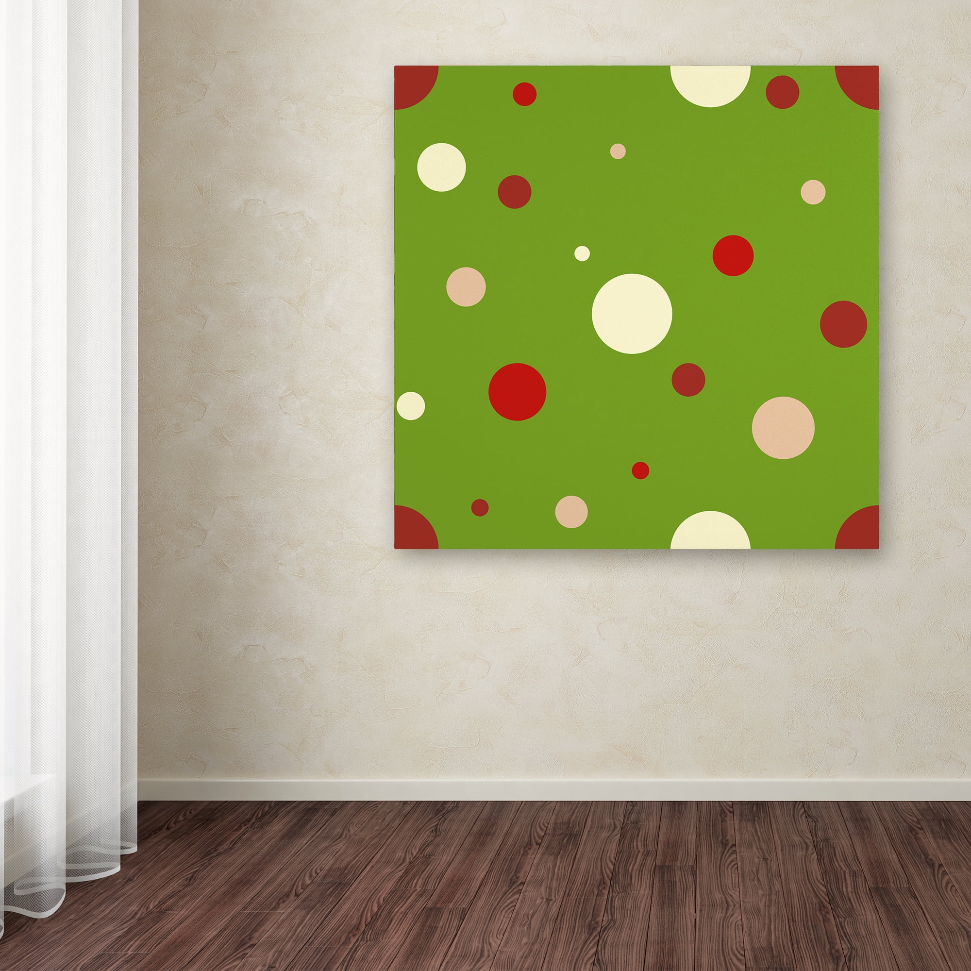 Trademark Fine Art 'Beautiful Christmas III' Canvas Art by Tina Lavoie