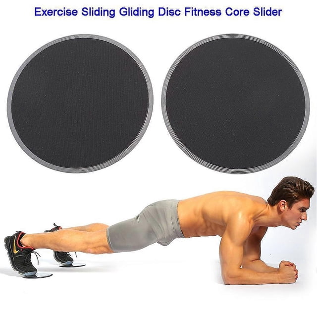 2pcs Exercise Sliding Gliding Disc Fitness Core Slider Sport Full Body Workout
