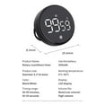 thumbnail image 3 of Digital Productivity Timer Magnetic Count Up/Down Function Rechargeable Clock with Stand and Large LED Display Silent Operation Volume Adjustable Kids Time Management Tool for Testing Exercise Game, 3 of 9