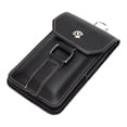 thumbnail image 1 of Riñonera con trabillas para cinturón para hombre, bolsa práctica para teléfono, regalo, para senderismo, deportes y viajes negro L para 75 pulgadas, 1 of 8