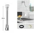 thumbnail image 1 of MYG Rallonge Universelle de Robinet de Cuisine en Acier Inoxydable Buse Aérateur Flexible, 1 of 8