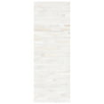 thumbnail image 3 of SAFAVIEH Studio Leather Candelario Geometric Area Rug, Ivory/Light Grey, 5' x 8', 3 of 8