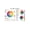 Framed, variant on RGB CMYK Color Theory Poster Color Wheel Reference Chart for Art Classroom Design Studio and Creative Wall Decor