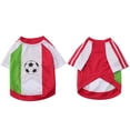thumbnail image 2 of 2026 World Cup Pet T-Shirt Breathable Mesh Fabric Pet Tee Short Sleeve Soft Summer Kitten Top for Small Dogs Puppy XS-XXL Sports Fan Festival Party Outfit, 2 of 4