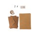 thumbnail image 2 of Inteprter Paquete de 12 sobres Kraft de superficie lisa, papel de carta exquisito, sobres hechos a mano, accesorios de estampado, suministros de papelería cartulina tipo 9, 2 of 6
