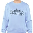 thumbnail image 2 of Skyline Argentina Sweatshirt Unisex Large Light Blue, 2 of 5