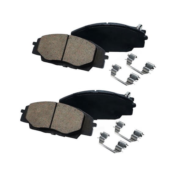 Front Brake Pad Set - Compatible with 2006 - 2011 Honda Civic 2007 2008 2009 2010