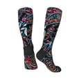 thumbnail image 5 of Lsque Paisley Printed Crew Socks Men's Women's LightWeight Thin Casual Calf Socks ,Knee High Socks,Cotton Socks, 5 of 9