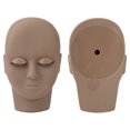 thumbnail image 1 of Lash Mannequin Head Lash Practice Kit Makeup Eyelash Extension Practice Doll Head with 3 Pairs Removable Eyelids Double Layer Lashes Replaced Eyelids Training Mannequin Head, 1 of 8