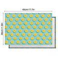 thumbnail image 5 of Lemon Pattern Placemats Set of 6, Flax Linen Table Mats for Dining Room, Wrinkle Free Heat Resistant with Bright Yellow Fruit Design for Summer Kitchen Decor, 5 of 5