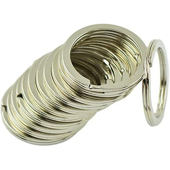 Clearance Under $1 Pedty 12Pc Key Ring,Broken 28Mm 12Pcs Ring Flat Keychain Tools & Home Improvement,Office Cabinet