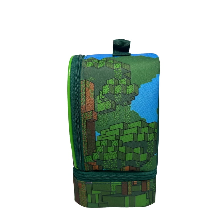Minecraft Creeper Dual Compartment Lunch Kit - Walmart.com