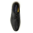 thumbnail image 5 of Cole Haan Grand+ Wingtip Men's Leather Oxford Shoes Color: Black Ivory Size: 10, 5 of 6