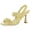 Yellow Leather, variant on Sam Edelman Womens Marlena Leather Slip On Slingback Sandals