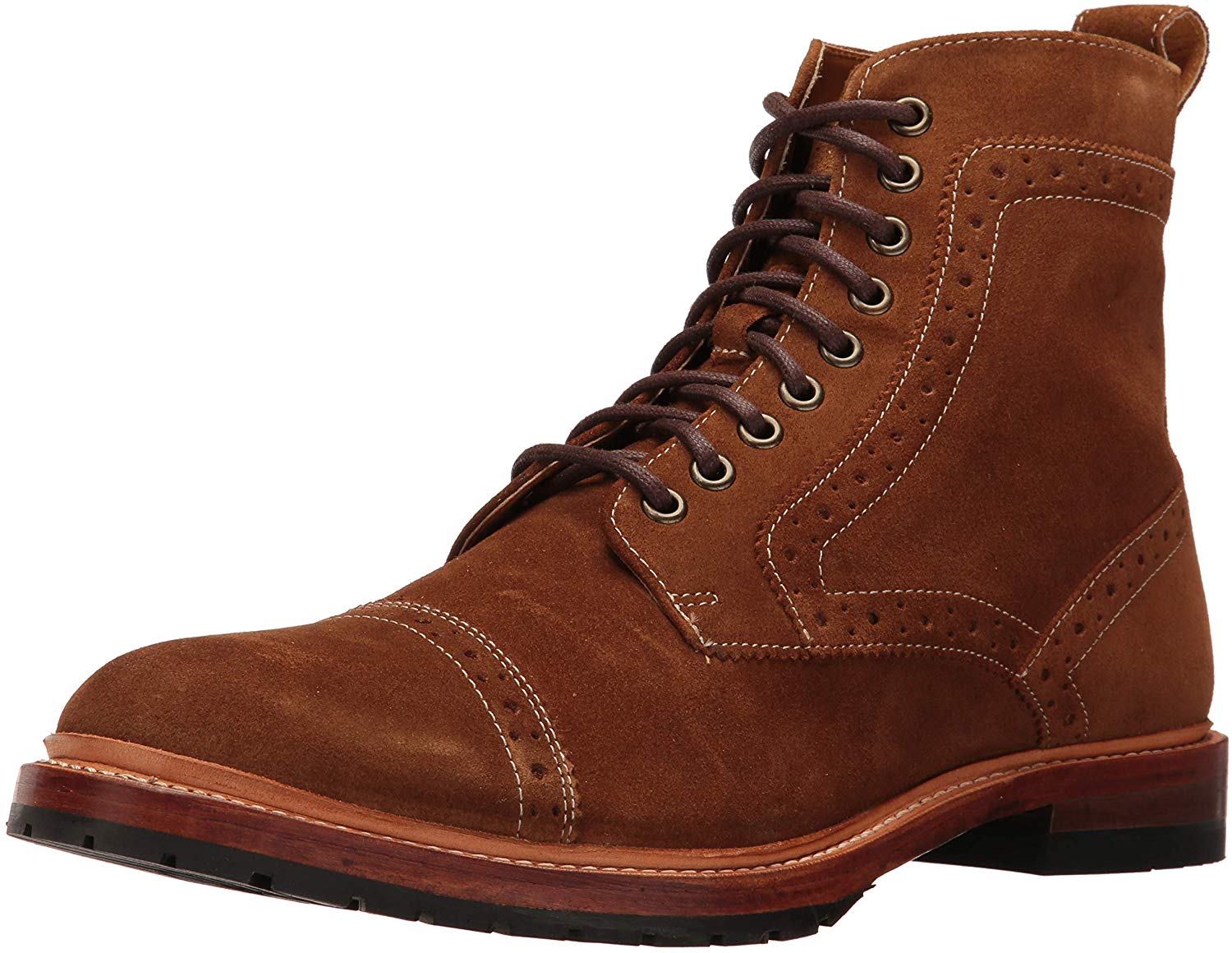 madison cap toe boot