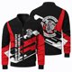 thumbnail image 3 of Chaqueta de manga larga para hombre con estampado 3D de carreras, para deportes al aire libre, ciclismo, moda, con cremallera y cuello redondo, para primavera y otoño, 3 of 5