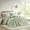 King Sage#03, variant on Cotton Bedding Set, 3PCS Full/Queen Waffle Washed Comforter Set, Charcoal Comforter Set,Cotton Bed In A Bag, Household Supplies & Décor Bedding Bedding Sets 3PCS Full/Queen Waffle Washed Comforter Se