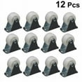 thumbnail image 1 of 12 Pcs 1 Inch Chair Caster Wheel Furniture Castors for Trolleys Small Machinery, 1 of 9
