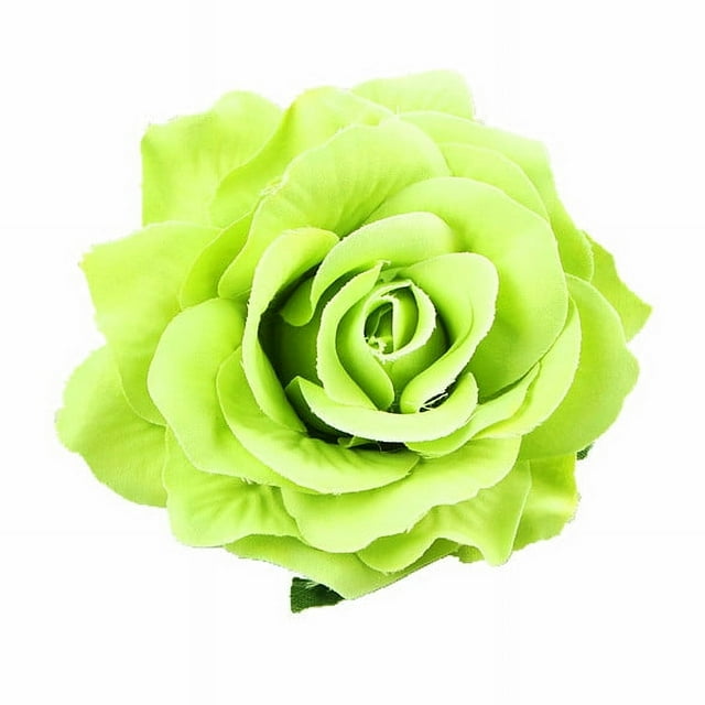 Zhuge Horquillas elegantes con forma de rosa para novia, accesorios de decoración para disfraz de Hanfu, tocados para mujer, fiestas, bodas, día de la madre, color verde